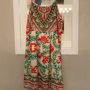 Love Marks Spaghetti Strap Summer Dress